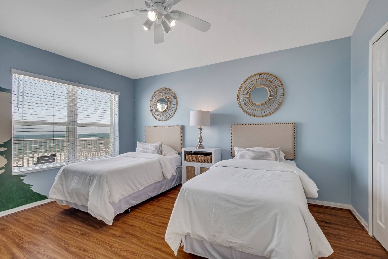 Second-floor master bedroom