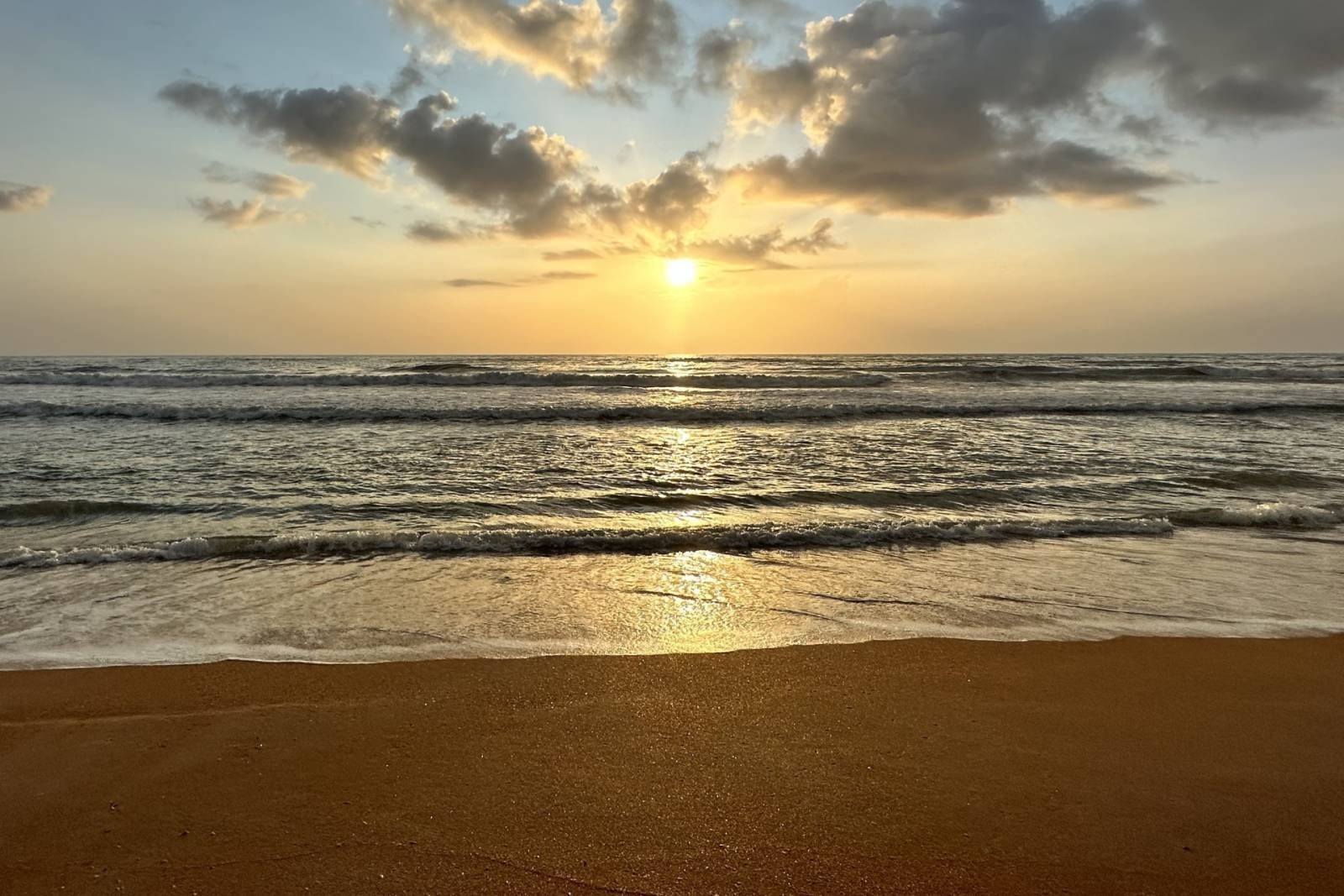 Sunrise over the Atlantic from Flagler Beach